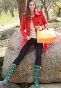 Evercreatures Chicken Short Wellies Wellington Boots