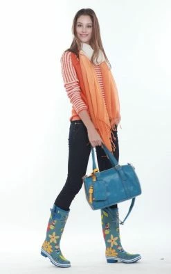 Evercreatures Dahlia Tall Wellies Wellington Boots