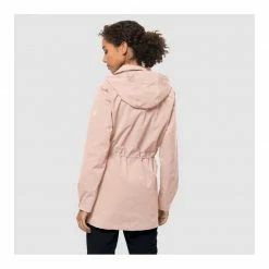 Jack Wolfskin Womens Dakar Parka Jacket - Light Blush Outdoor Clothing