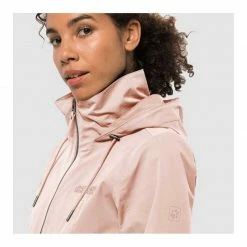 Jack Wolfskin Womens Dakar Parka Jacket - Light Blush Outdoor Clothing