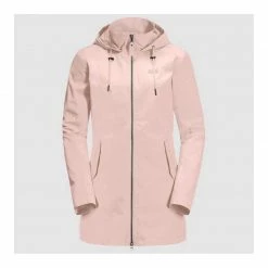 Jack Wolfskin Womens Dakar Parka Jacket - Light Blush Outdoor Clothing