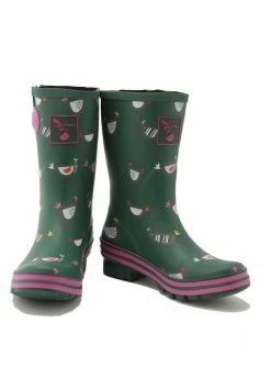 Evercreatures Chicken Short Wellies Wellington Boots
