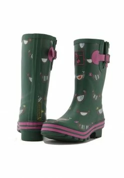 Evercreatures Chicken Short Wellies Wellington Boots