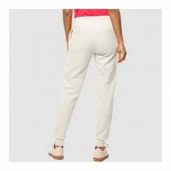 Jack Wolfskin Womens Essential Sweat Pants - Cotton White Outdoor Clothing
