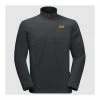 Jack Wolfskin Mens Gecko Fleece Jumper - Phantom