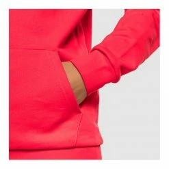 Jack Wolfskin Outdoor Clothing Jack W Womens Essential Hoody - Tulip Red