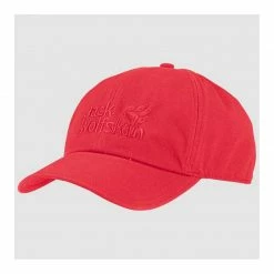 Jack Wolfskin Tulip ~Red Womens Baseball Cap Caps