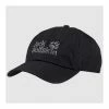 Jack Wolfskin Black Womens Baseball Cap Caps