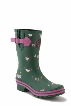 Evercreatures Chicken Short Wellies Wellington Boots