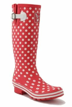 Wellington Boots Evercreatures Polka Tall Wellies