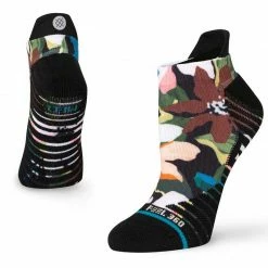 Stance Womens Expanse Tab Sock - Black Walking Socks