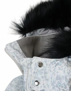 Dare2B Outdoor Clothing Womens Providence Jacket - White Animal Print