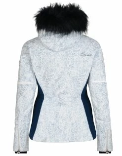 Dare2B Outdoor Clothing Womens Providence Jacket - White Animal Print