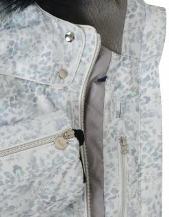 Dare2B Outdoor Clothing Womens Providence Jacket - White Animal Print