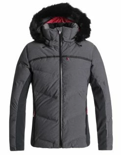 Roxy Outdoor Clothing Womens Snowstorm Ski Jacket - True Black