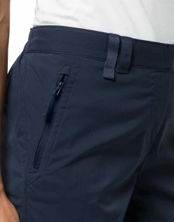Jack Wolfskin Outdoor Clothing Womens Activate Light Three Quarter Trousers - Midnight Blue