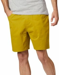 Mountain Hardwear Outdoor Clothing Mens Cederberg Pull On Short - Dark Citron