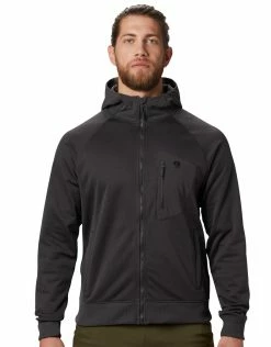Mountain Hardwear Mens Norse Peak Full Zip Hoody - Void Outdoor Clothing