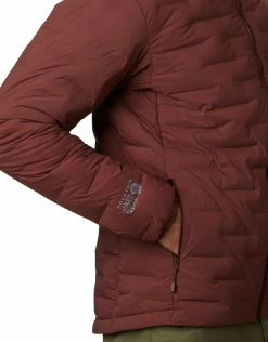 Mountain Hardwear Mens Super DS Stretch Down Jacket - Dark Umber