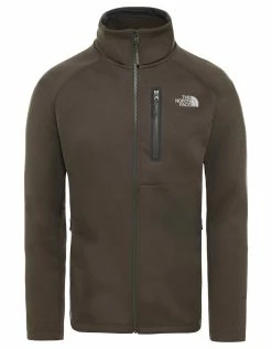 The North Face Mens Canyonlands Softshell Jacket - New Taupe Green Heather Outdoor Clothing