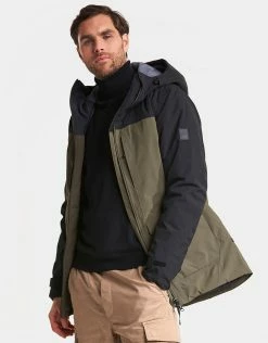 Didriksons Outdoor Clothing Mens Dale Jacket - Crocodile Green