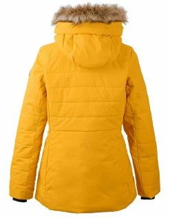Didriksons Womens Nana Padded Jacket - Oat Yellow