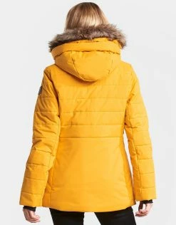 Didriksons Womens Nana Padded Jacket - Oat Yellow