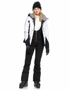 Roxy Womens Cascade Half Zip Fleece - Bright White