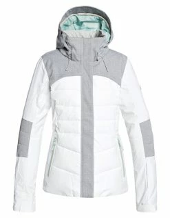 Roxy Womens Dakota Ski Jacket - Bright White Outdoor Clothing