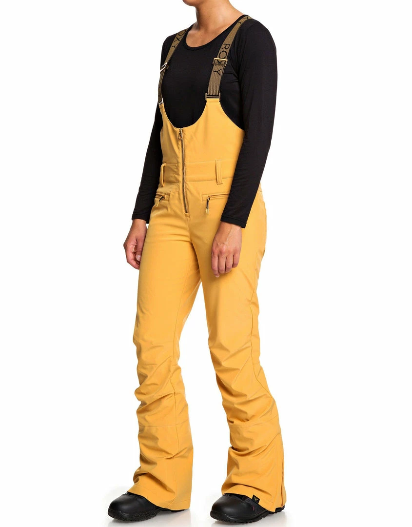 Roxy Ski Wear Womens Torah Bright Summit Ski Pant - Spruce Yellow