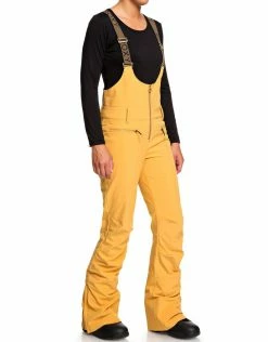 Roxy Ski Wear Womens Torah Bright Summit Ski Pant - Spruce Yellow