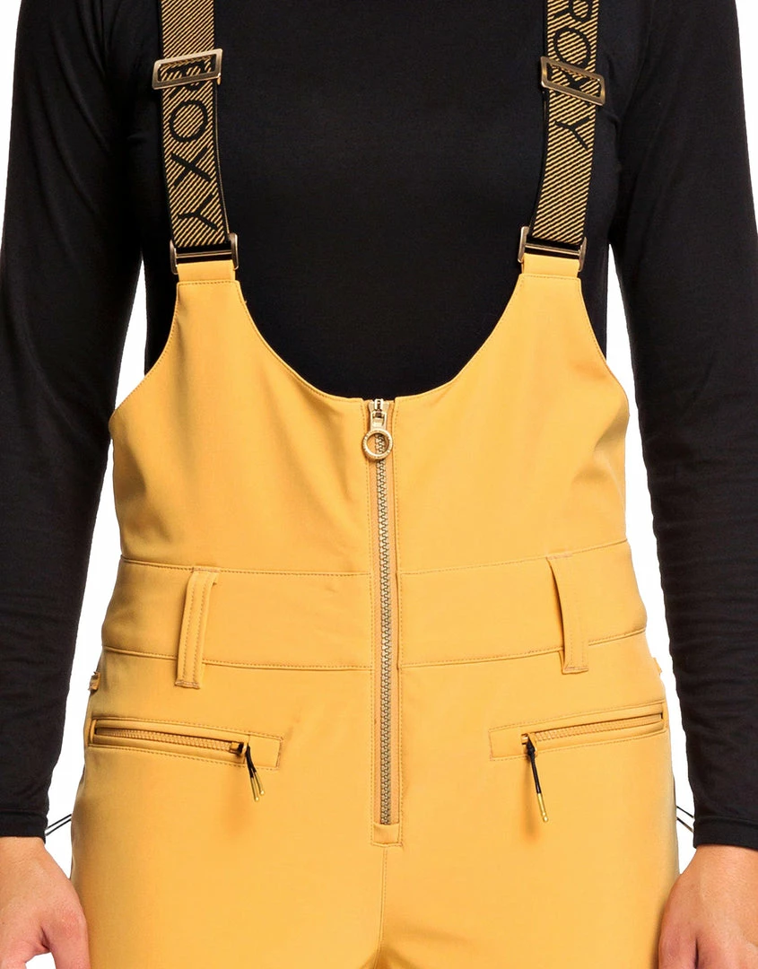 Roxy Ski Wear Womens Torah Bright Summit Ski Pant - Spruce Yellow