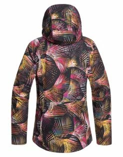 Roxy Womens Essence GTX 2L Ski Jacket - True Black Night Palm