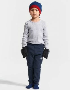 Didriksons Ski Wear Kids Monte Microfleece Trousers - Navy