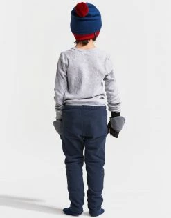 Didriksons Ski Wear Kids Monte Microfleece Trousers - Navy