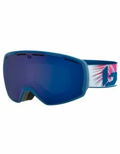 Bolle Ski Goggles Womens Laika Ski Goggle - Matte Blue Hawai With Bronze Blue Lens