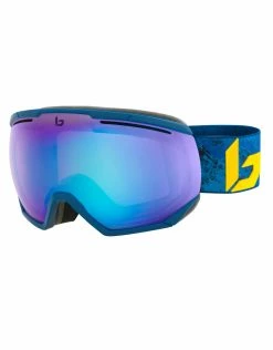 Bolle Northstar Ski Goggle - Matte Blue Chamonix Aurora With Aurora Lens Ski Goggles