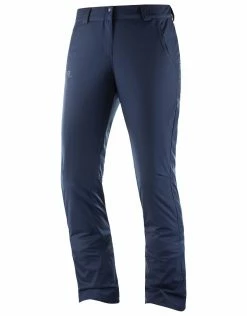 Salomon Womens Stormseason Ski Pant - Night Sky