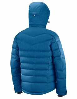 Salomon Outdoor Clothing Mens Icetown Ski Jacket - Poseidon
