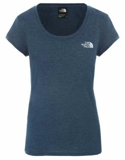 The North Face Womens Hikesteller II T Shirt - Blue Wing Teal Outdoor Clothing