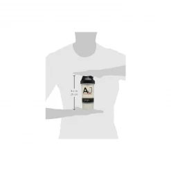 Misc AJ Anthony Joshua Premium Shaker 600ml - Black & White