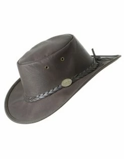 Barmah Sundowner Roo Hat - Dark Brown