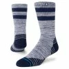 Stance Unisex Camper Crew Sock - Navy Blue