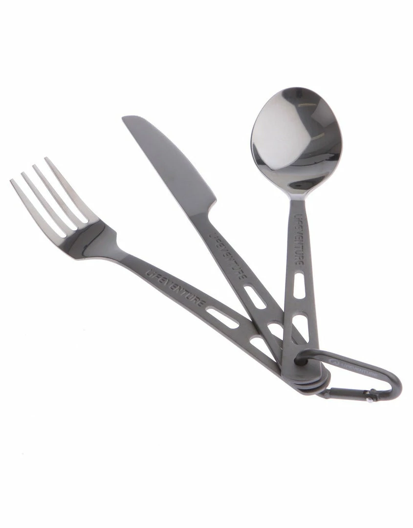 Lifeventure Titanium Cutlery Hiking