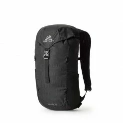 Gregory Essential Hiking Nano 16 Rucksack - Obsidian Black Backpacks