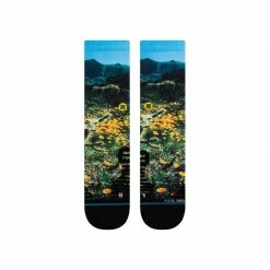 Stance Unisex Poppy Trails Crew Sock - Black