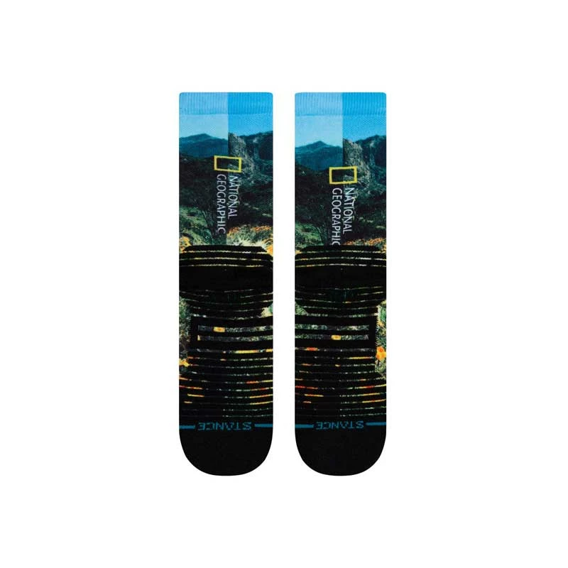 Stance Unisex Poppy Trails Crew Sock - Black