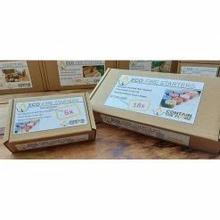 Hiking Contain The Flame Premium Eco-Fire Starters 6 Box