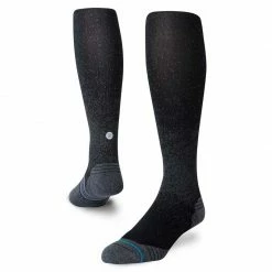 Stance Unisex Run Over The Calf Sock - Black