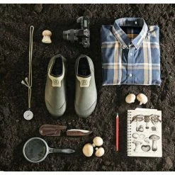 Trainers Rouchette Mens Clean Land Clog - Khaki